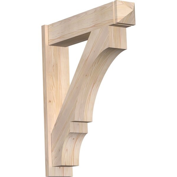 Ekena Millwork Balboa Arts & Crafts Smooth Outlooker, Douglas Fir, 7 1/2"W x 34"D x 40"H OUT08X34X40BOA03SDF - main